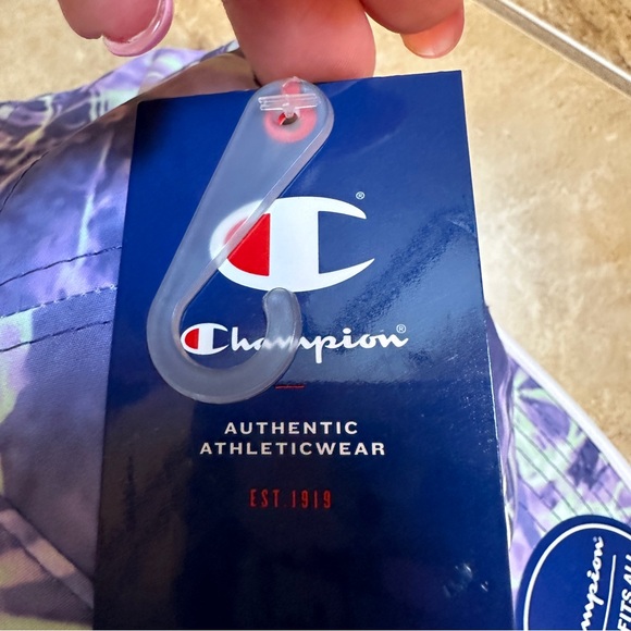 🆕Champion Tie -Dyed Adjustable Baseball Hat Adult Size OS - Picture 3 of 9